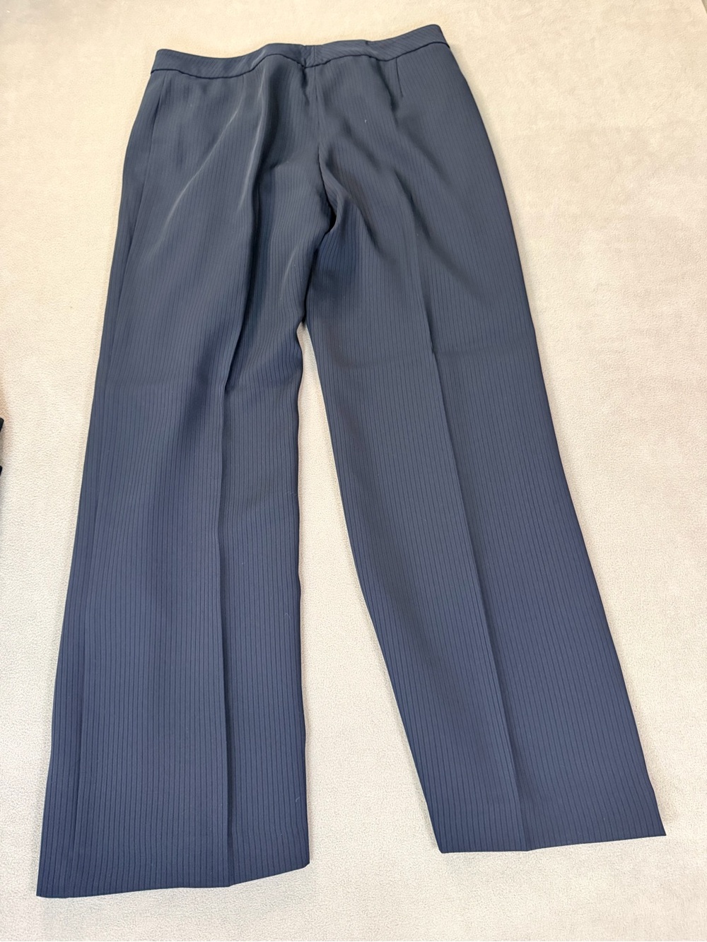 Kasper Classic Navy Blue Women's Pantsuit- Size 12- Career/Weddings/Events - Picture 9 of 11